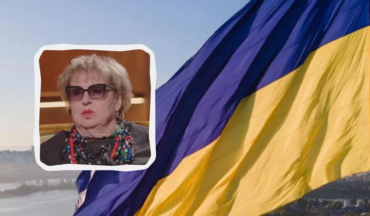Директорка Інституту демографії та соціальних досліджень НАН Елла Лібанова під час відеоінтерв'ю