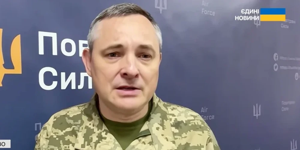 Юрій Ігнат під час ефіру телемарафону «Єдині новини»